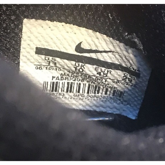 Nike Air Trainer 1.2 Mid Shoes Black Men's Size 11 407760-001 Bo Jackson McEnroe - Picture 14 of 16